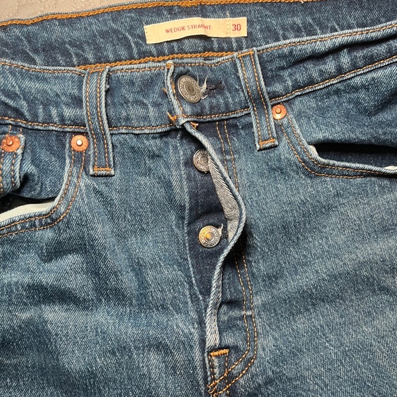 Levi's® Premium STRAIGHT FIT WOMEN'S JEANS - Picture 3 of 6